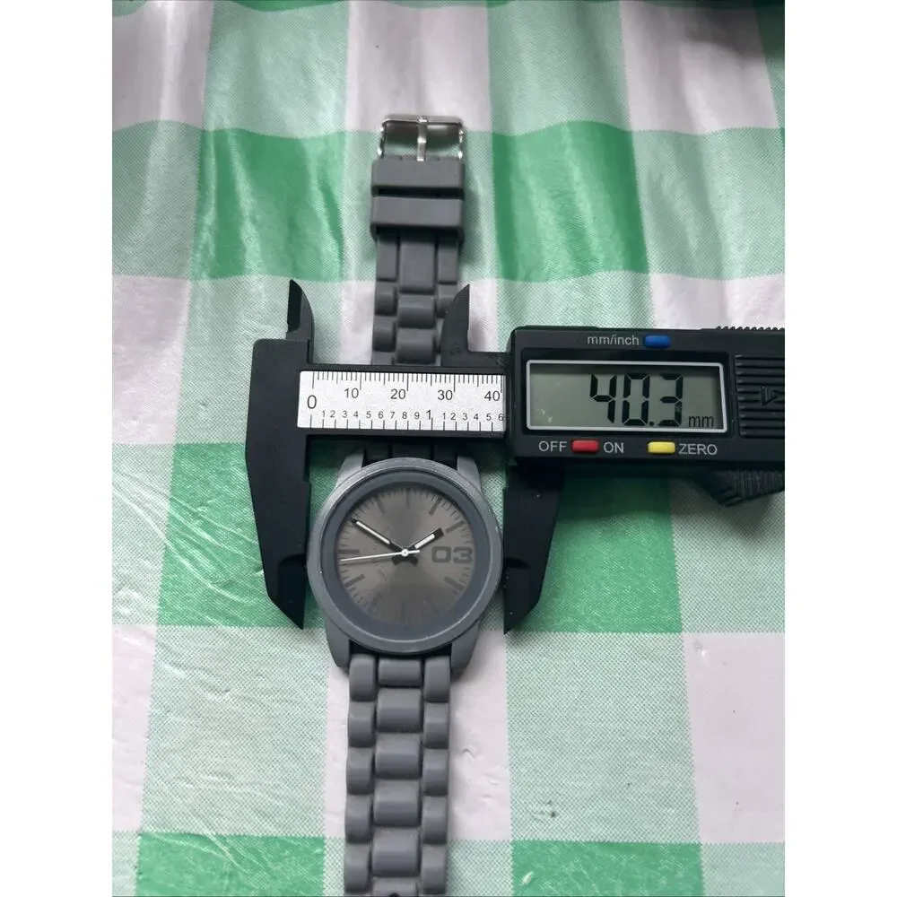 All Gray Quartz Watch